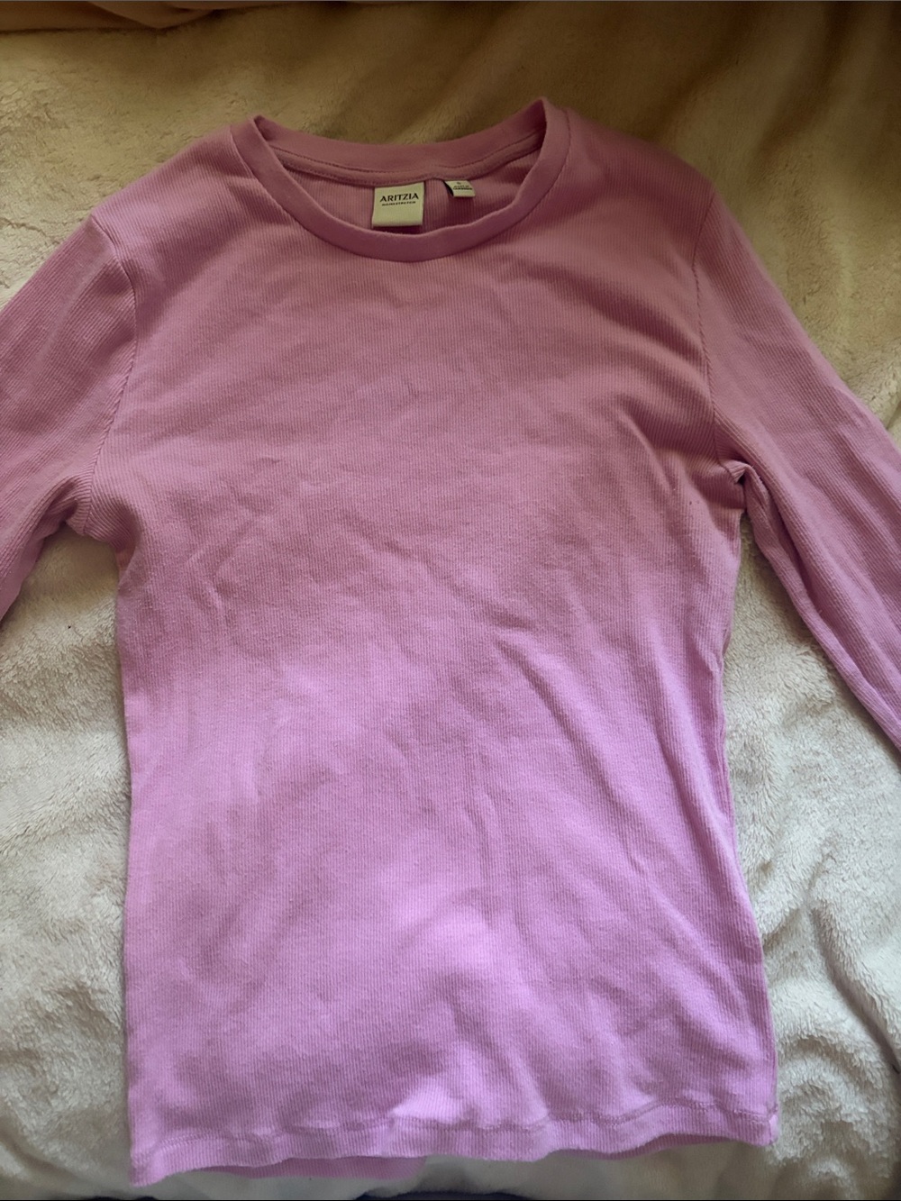 Aritzia Top Morganite pink